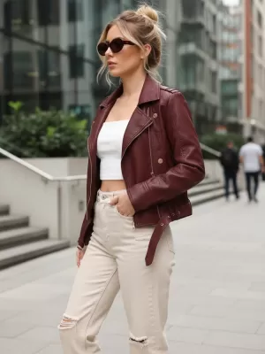 Geaca de dama DSTREET TY5640 ROŞU