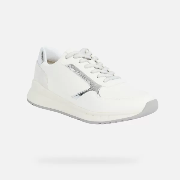  Adidași de damă GEOX OCTAVIEE G013025 ALB 
