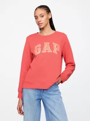 Hanorac de dama GAP LOGO CREWNECK SWEATSHIRT 744529-02 GHEATA DE PEPENE VERDE