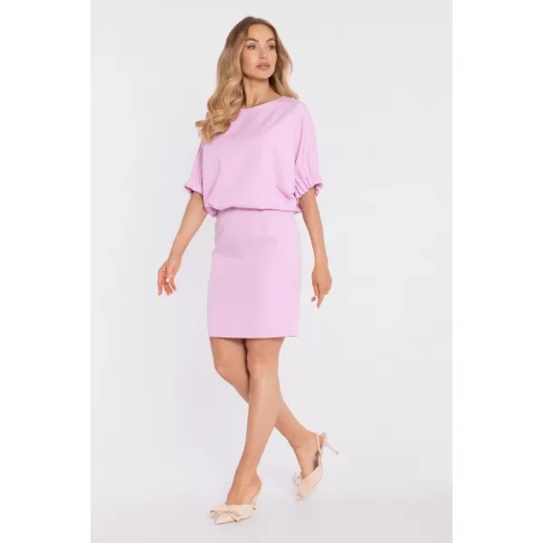  Rochie MOE M904 ROZ BOMBOANĂ 