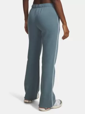 Pantaloni sport de damă UNDER ARMOUR UA RIVAL FLC PIPED PANT 6003711-587 ALBASTRU