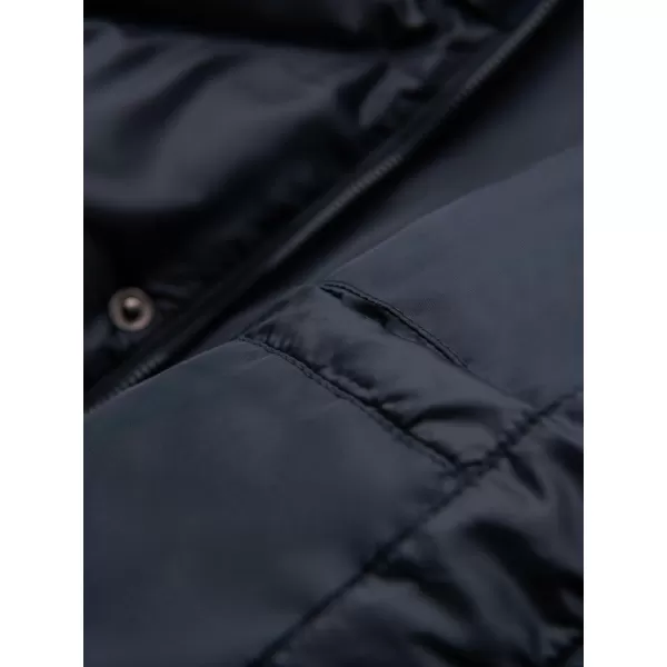  Jachetă pentru bărbați OMBRE OM-JAHP-0237 ALBASTRU MARIN 
