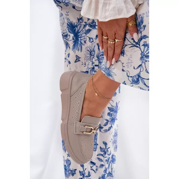  Mocasini de dama VINCEZA 88007 BEJ 