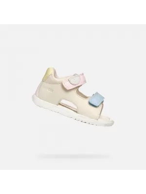 Sandale pentru fete GEOX SANDAL MACCHIA B254WA08502C1M2M BEJ