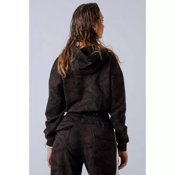  Hanorac cu fermoar POWER 895 DARK BROWN CAMO Nebbia 