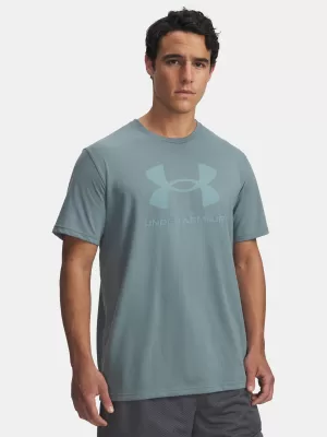 Tricou pentru bărbați UNDER ARMOUR UA SPORTSTYLE LOGO UPDATE SS 1382911-587 ALBASTRU