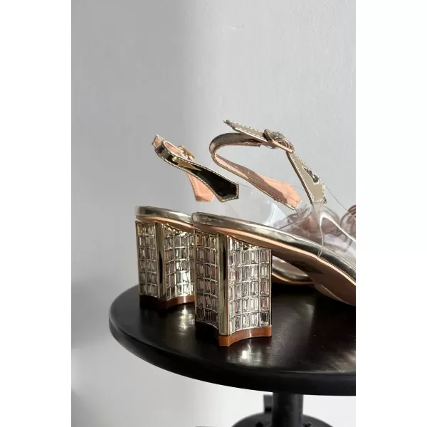  Sandale de dama D&A MR52-238 AUR 