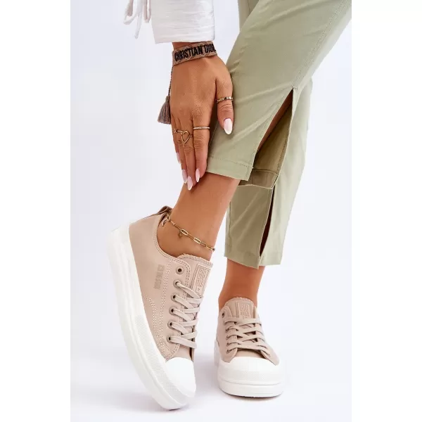  Adidasi de dama BIG STAR LL274969 BEI Pantofi Big Star 