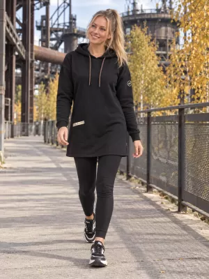 Hanorac de dama ALTISPORT IVIE NEGRU