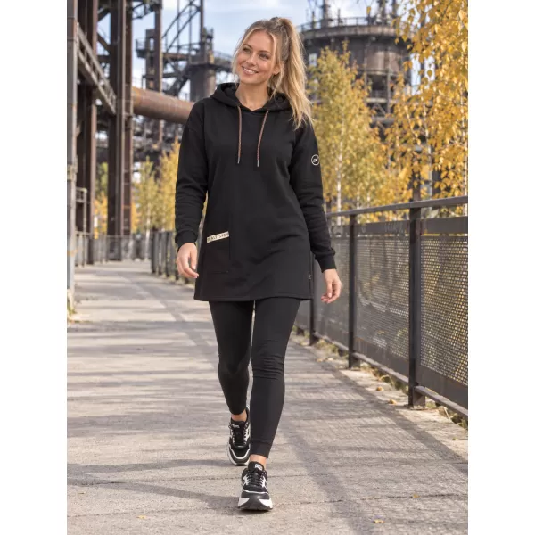  Hanorac de dama ALTISPORT IVIE NEGRU 