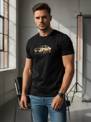Tricou pentru bărbați DSTREET NX051R NEGRU