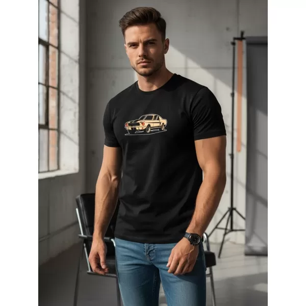 Tricou pentru bărbați DSTREET NX051R NEGRU 