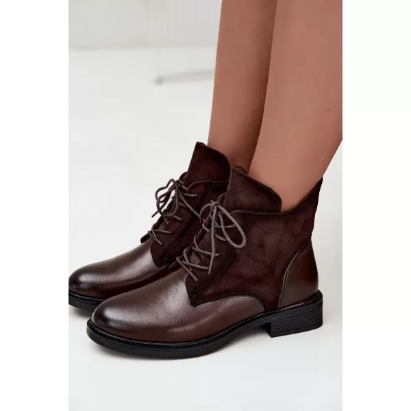  Botine de dama BOTO 26BT02-590 CAFEA 