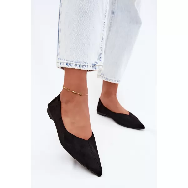  Balerini de dama BOTO JH597 NEGRU 