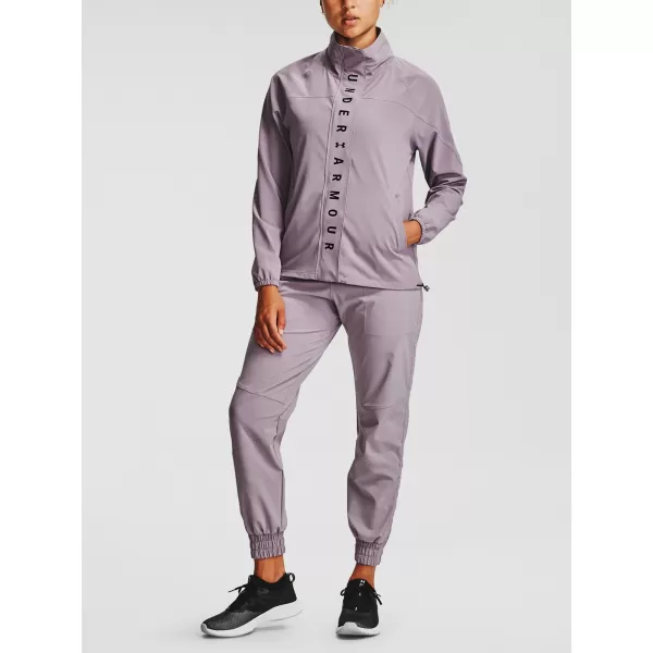  Geaca de dama UNDER ARMOUR RECOVER WOVEN JACKET 1351928-585 VIOLET 