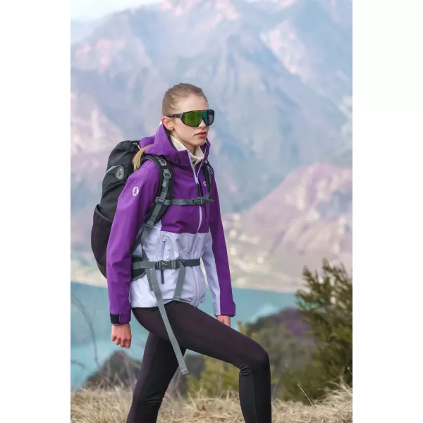  Jachetă softshell pentru femei NORDBLANC BLINK NBSSL8320 VIOLET 