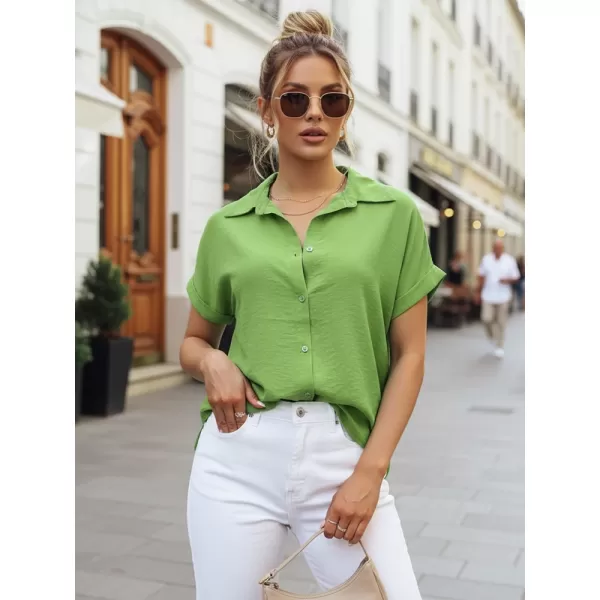  Cămașă de damă DSTREET DY0290 VERDE 