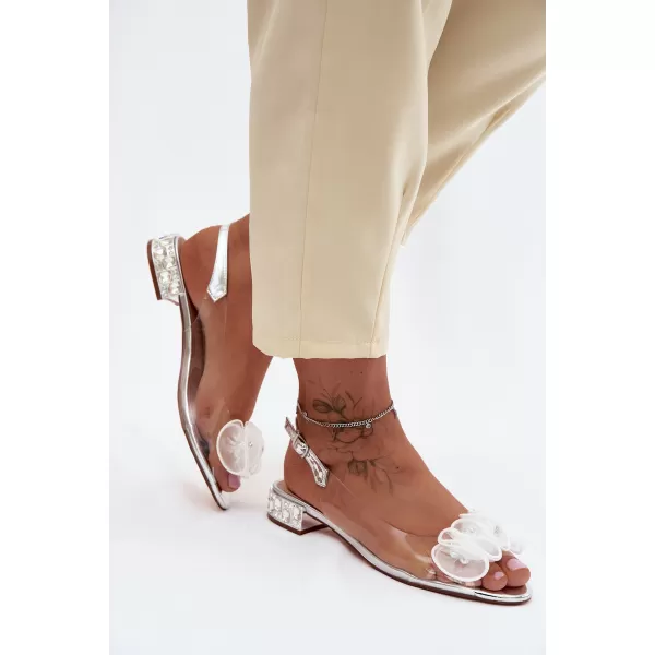  Sandale de dama D&A MR61-9002 ARGINT 