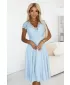 Rochie NUMOCO 381-8 ALBASTRU AZUR
