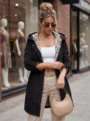 Geaca de dama DSTREET TY5833 NEGRU