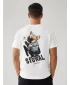 Tricou pentru bărbați DSTREET NX4009R-WH-O ALB