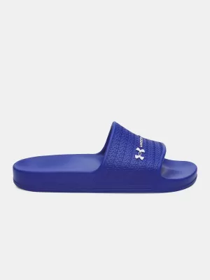 Papuci pentru bărbați UNDER ARMOUR UA ARMR SLIDE LITE 6007528-400 ALBASTRU