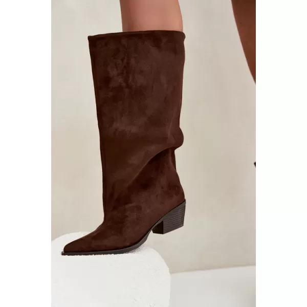  Cizme de dama BOTO 2578A MARO 