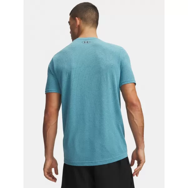  Tricou pentru bărbați UNDER ARMOUR VANISH SEAMLESS NOVELTY SS 6010603-425 ALBASTRU 