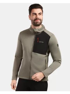 Hanorac pentru bărbați din fleece KILPI SEVELEN-M 1M0202KI VERDE