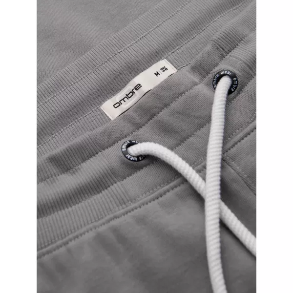  Pantaloni de trening pentru bărbați OMBRE OM-PABS-0304 GRI 