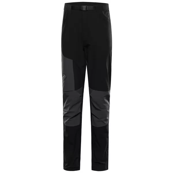  Pantaloni softshell pentru bărbați ALPINE PRO AKAN 3 NEGRU 