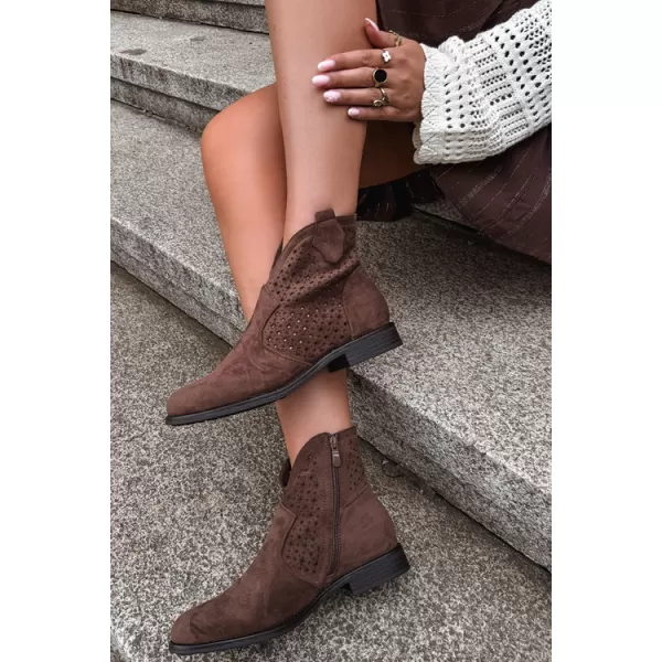  Botine de dama S.BARSKI HY62-8151 MARO 