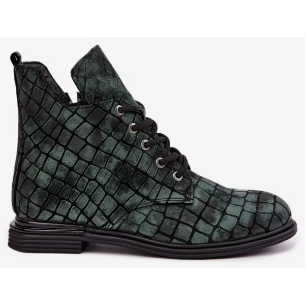  Botine de dama ARTIKER 55C1325 VERDE/NEGRU 