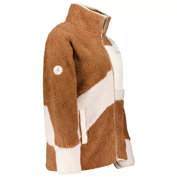  Hanorac de damă din fleece ALTISPORT IVONA BEJ 