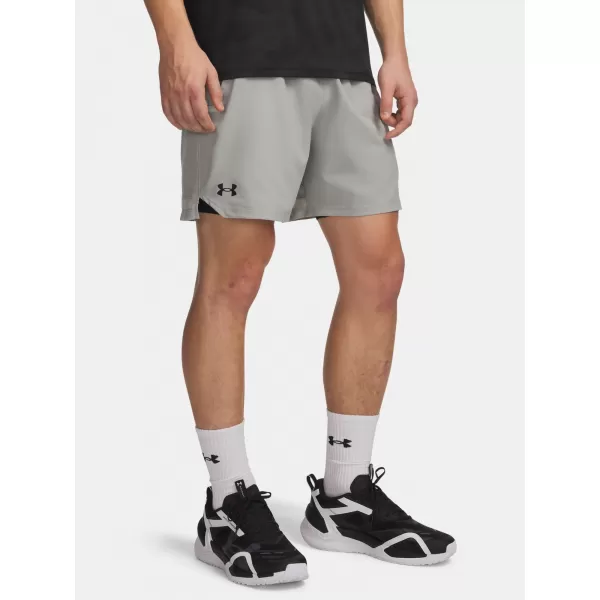  Pantaloni scurți pentru bărbați UNDER ARMOUR VANISH WOVEN 6IN SHORTS 1373718-069 GRI 