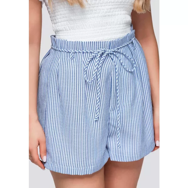  Pantaloni scurți de damă OMBRE OW-ST-E0004 ALBASTRU ÎNCHIS 