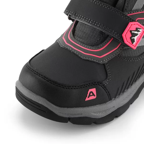  Pantofi de iarna pentru copii ALPINE PRO ERABO STRĂLUCIRE ROZ 