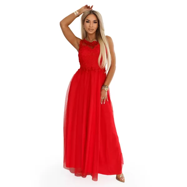  Rochie NUMOCO 672-5 ROŞU 