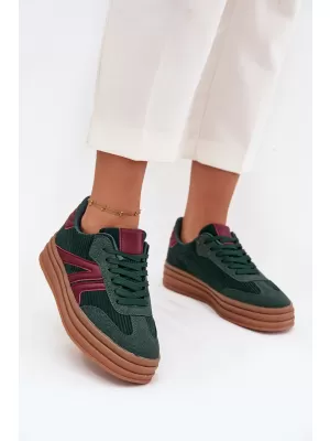 Adidași de damă BOTO C3902 VERDE