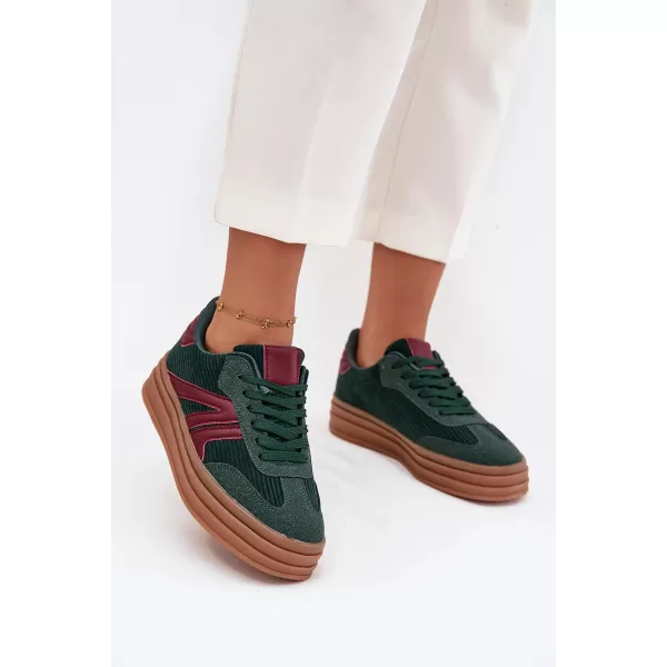  Adidași de damă BOTO C3902 VERDE 