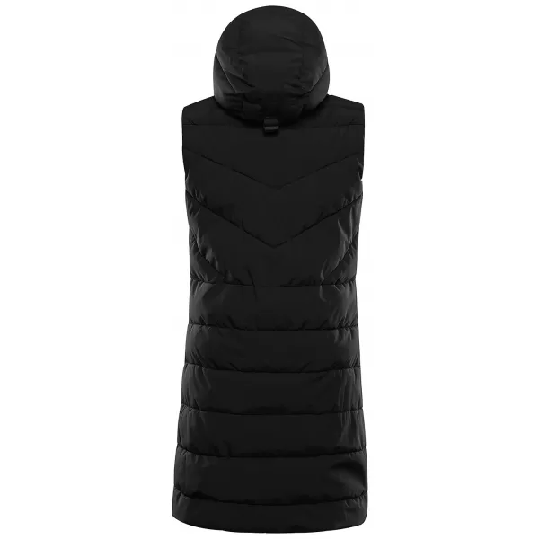  Vestă caldă de damă ALPINE PRO HERDA 3 NEGRU 