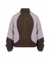 Jachetă de trening pentru bărbați URBAN CLASSICS TB8602-23085 MARO/LILIAC PAL