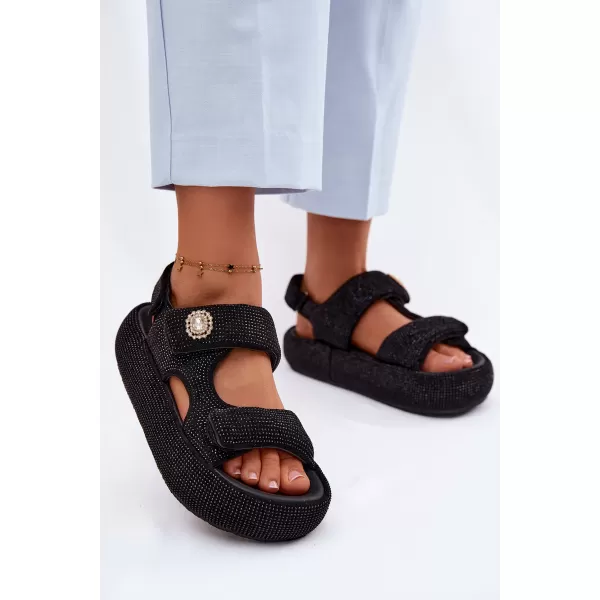  Sandale de dama GOE TT2N4102 NEGRU 
