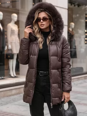 Geaca de dama DSTREET TY5758 VIOLET
