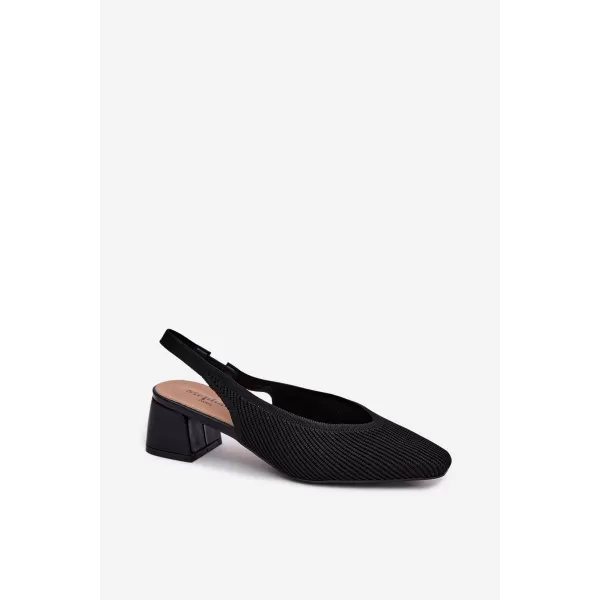  Sandale de dama BOTO YT-25 NEGRU 