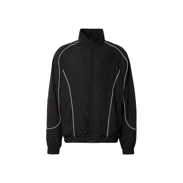  Jachetă de trening pentru bărbați URBAN CLASSICS TB8044-00007 NEGRU 