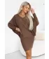 Rochie NUMOCO 402-11 CIOCOLATĂ CU LAPTE
