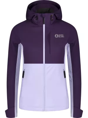 Jachetă softshell pentru femei NORDBLANC BLINK NBSSL8320 VIOLET