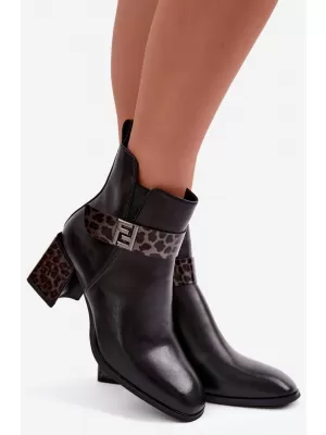Botine de dama ARTIKER 57C0008 NEGRU