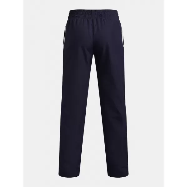  Pantaloni pentru băieți UNDER ARMOUR UA B RIVAL WVN PANT 1390155-410 ALBASTRU 